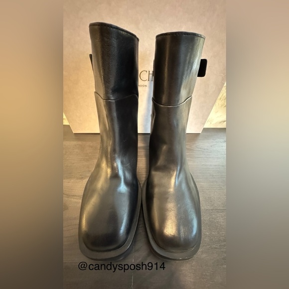 JIMMY CHOO 
Brooklyn Black Leather Boots
Women’s size EU 36 - Picture 9 of 13